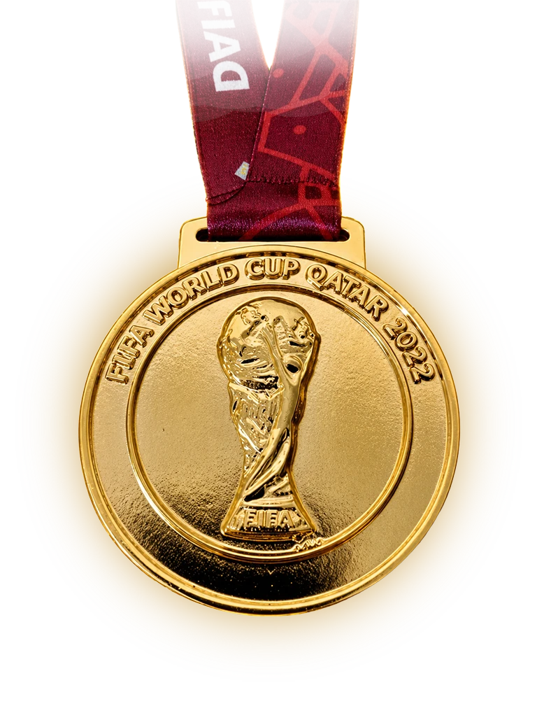 Qatar 2022 original medal